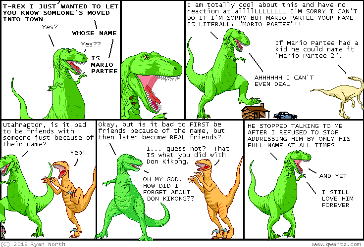 Dinosaur Comics
