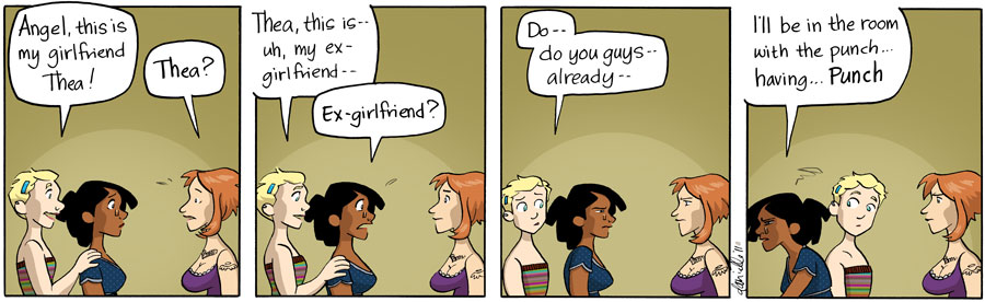 Girls with Slingshots