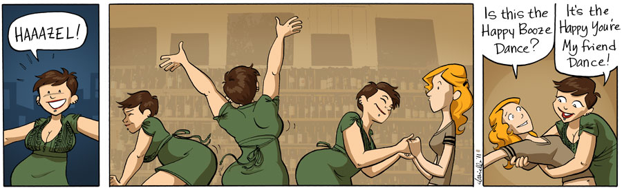 Girls with Slingshots