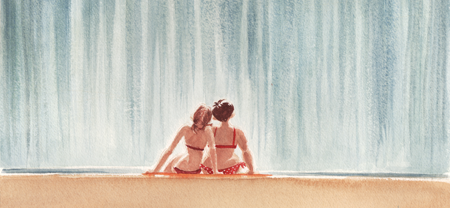 Girls with Slingshots