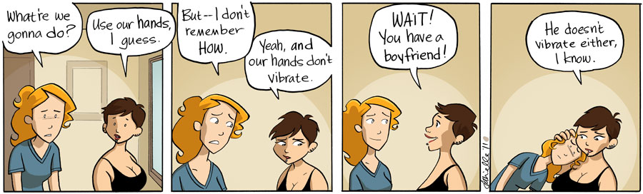 Girls with Slingshots