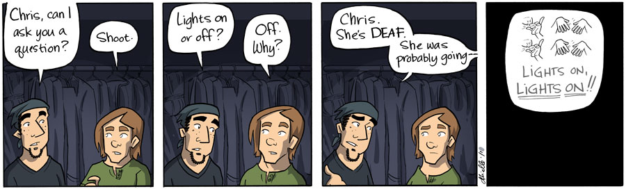 Girls with Slingshots