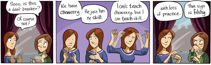 Girls with Slingshots