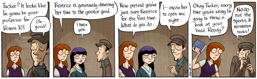 Girls with Slingshots