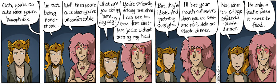 Girls with Slingshots