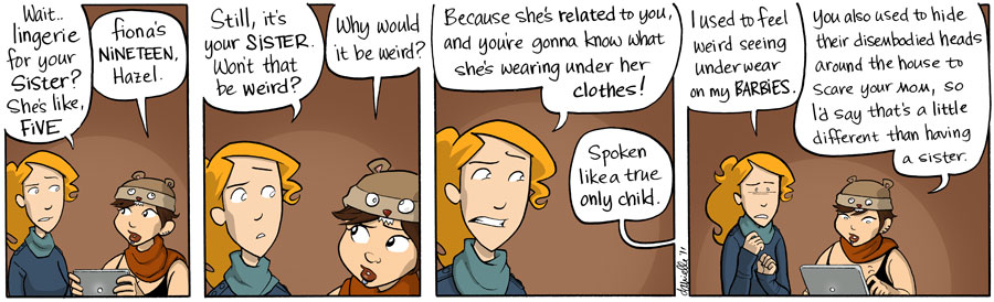 Girls with Slingshots