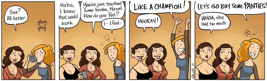 Girls with Slingshots