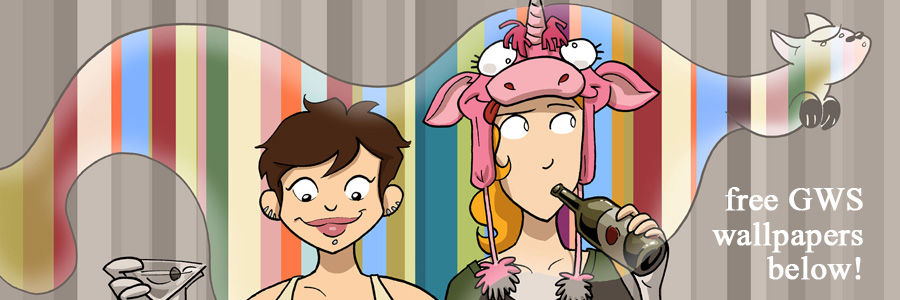 Girls with Slingshots