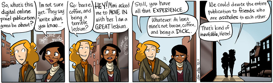 Girls with Slingshots