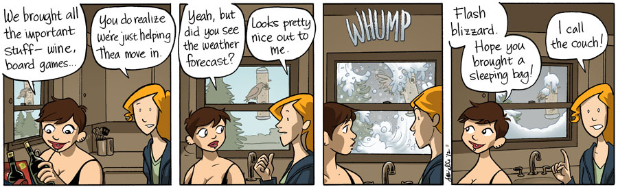 Girls with Slingshots