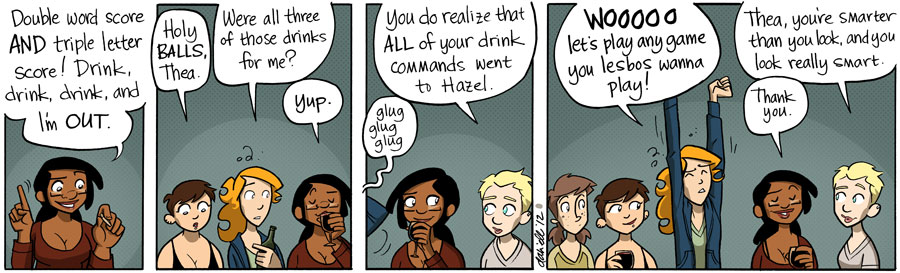 Girls with Slingshots