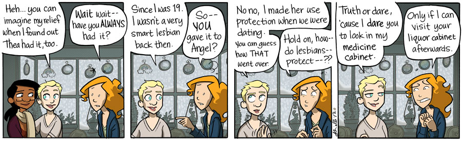 Girls with Slingshots