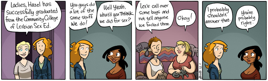 Girls with Slingshots