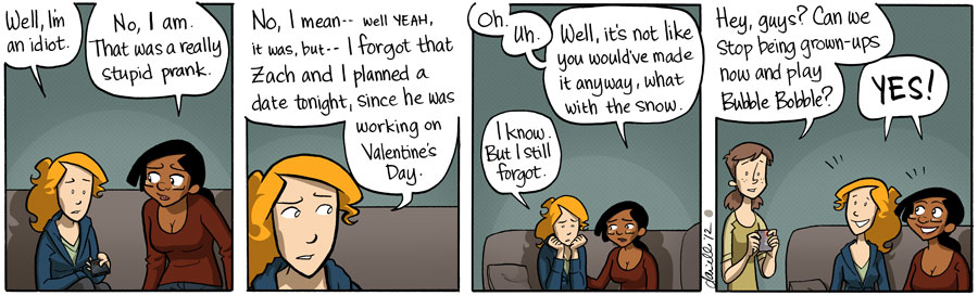 Girls with Slingshots