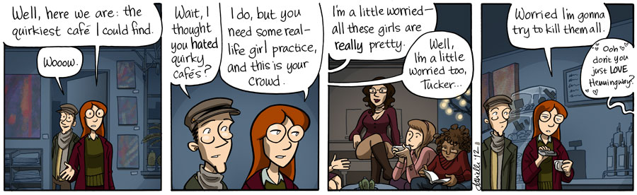 Girls with Slingshots