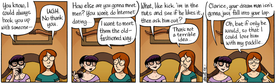 Girls with Slingshots