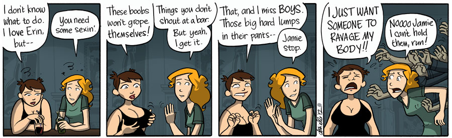 Girls with Slingshots