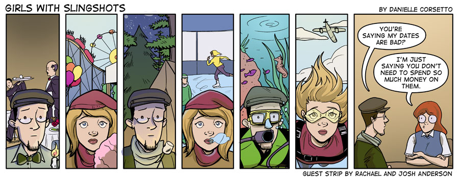 Girls with Slingshots