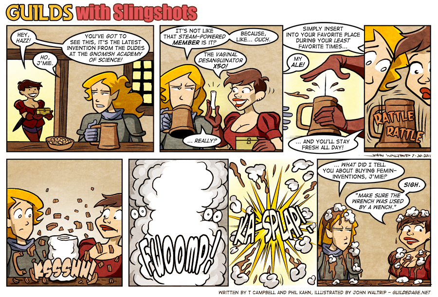 Girls with Slingshots