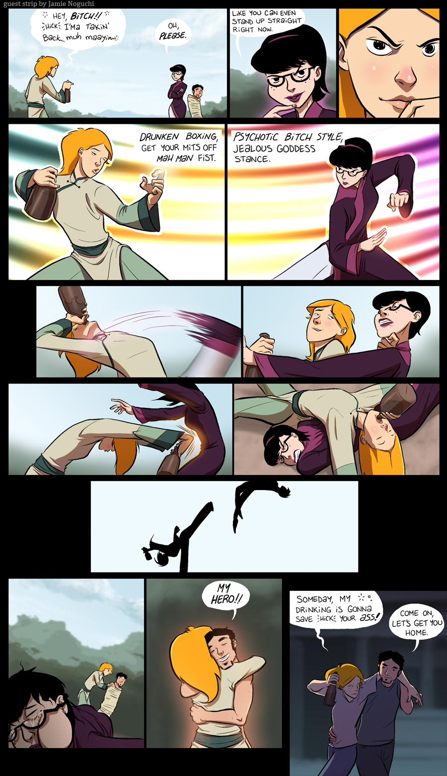 Girls with Slingshots