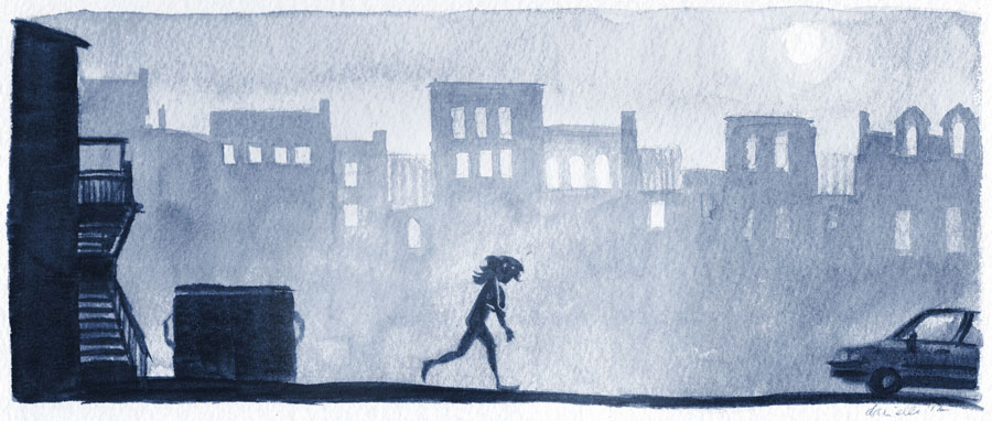 Girls with Slingshots