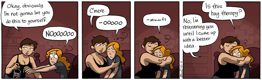 Girls with Slingshots