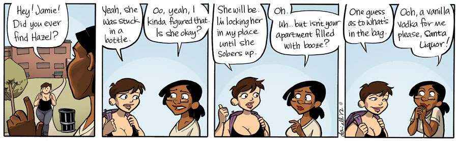 Girls with Slingshots