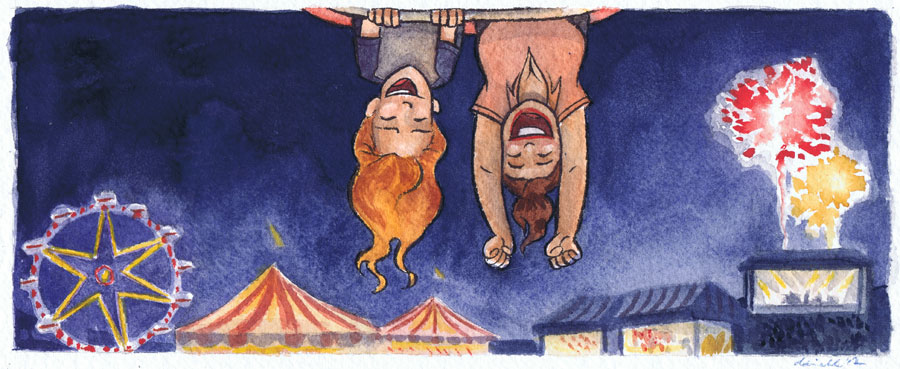 Girls with Slingshots