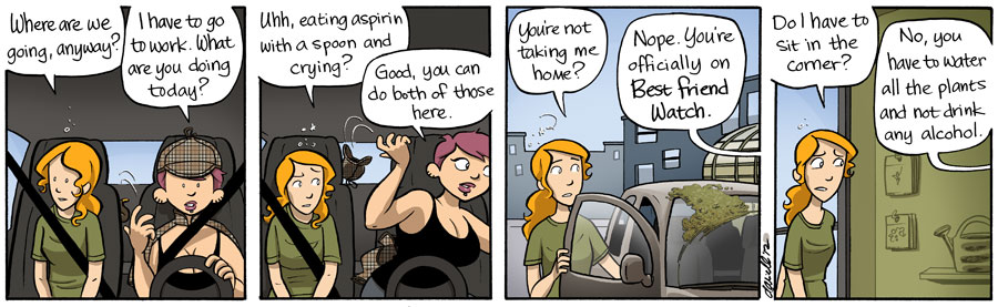 Girls with Slingshots