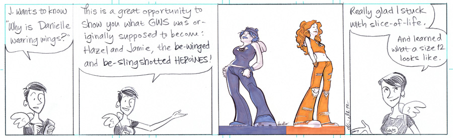 Girls with Slingshots