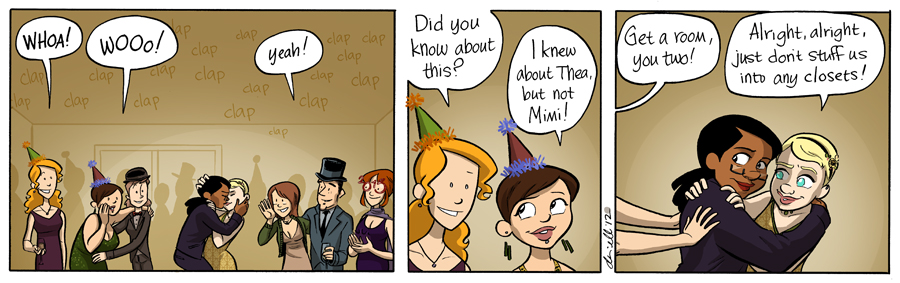 Girls with Slingshots