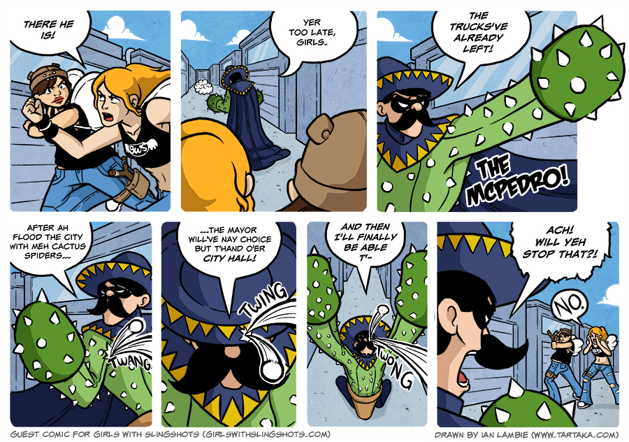 Girls with Slingshots