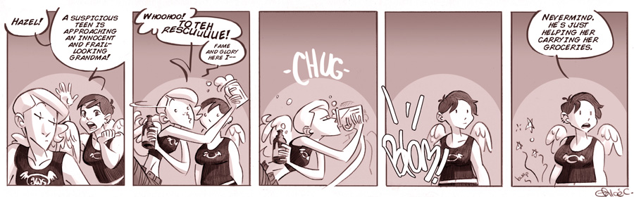 Girls with Slingshots