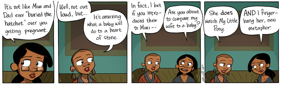 Girls with Slingshots