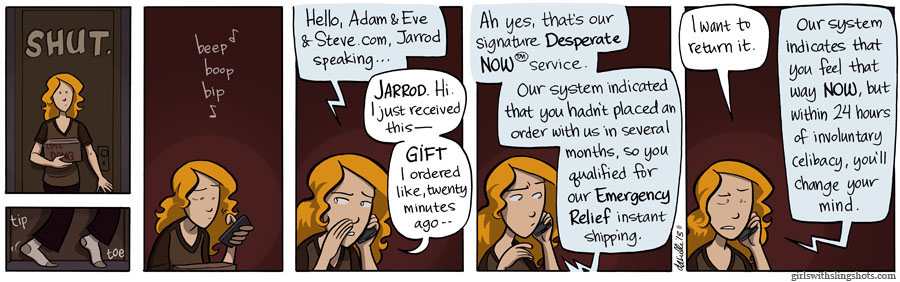 Girls with Slingshots