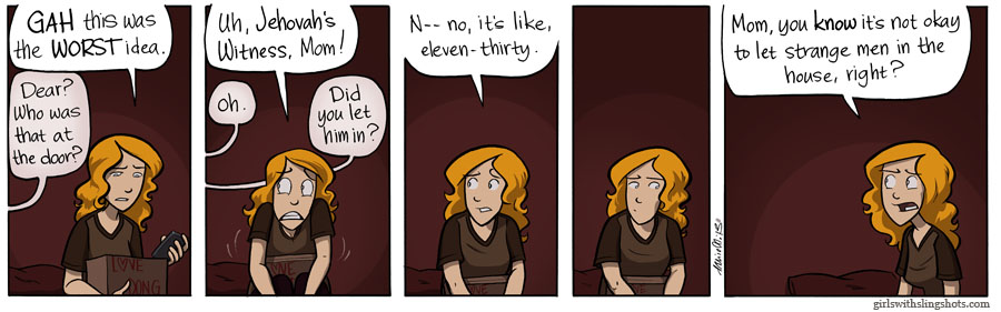 Girls with Slingshots