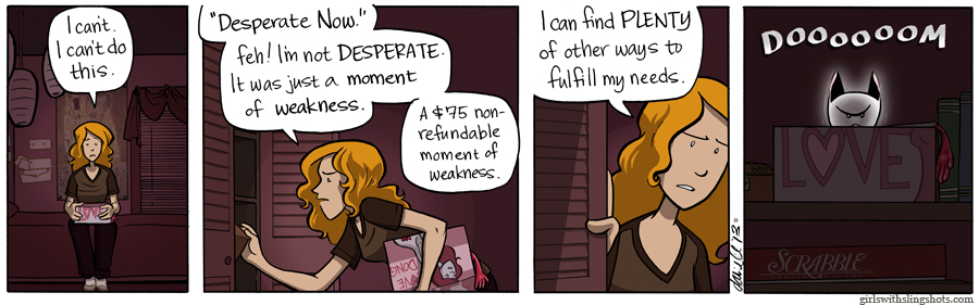 Girls with Slingshots