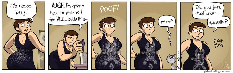 Girls with Slingshots