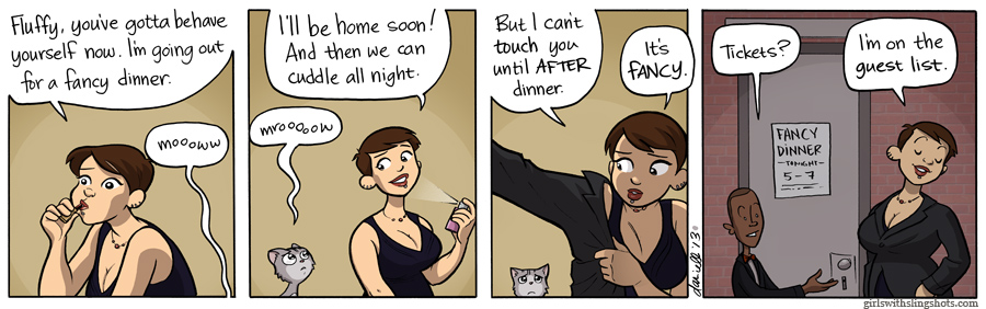 Girls with Slingshots