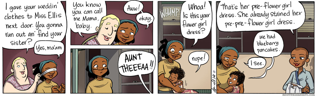 Girls with Slingshots