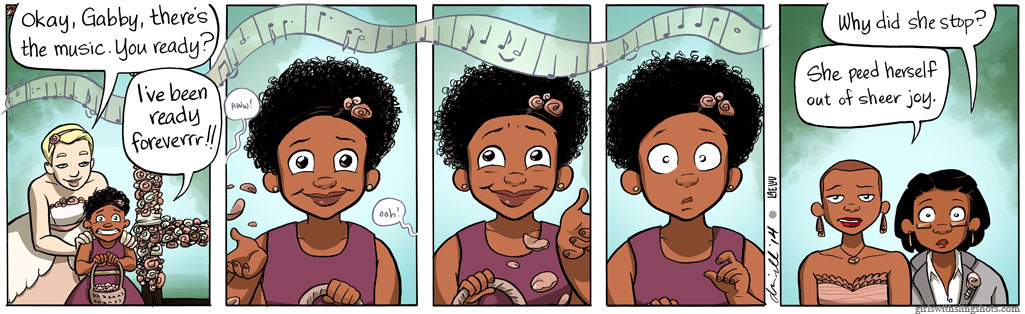 Girls with Slingshots