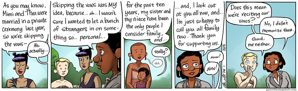 Girls with Slingshots