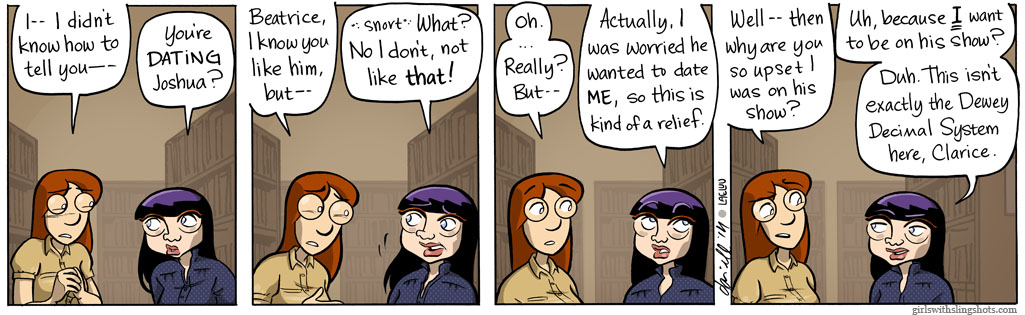 Girls with Slingshots