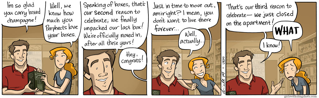 Girls with Slingshots