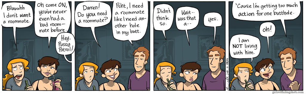 Girls with Slingshots