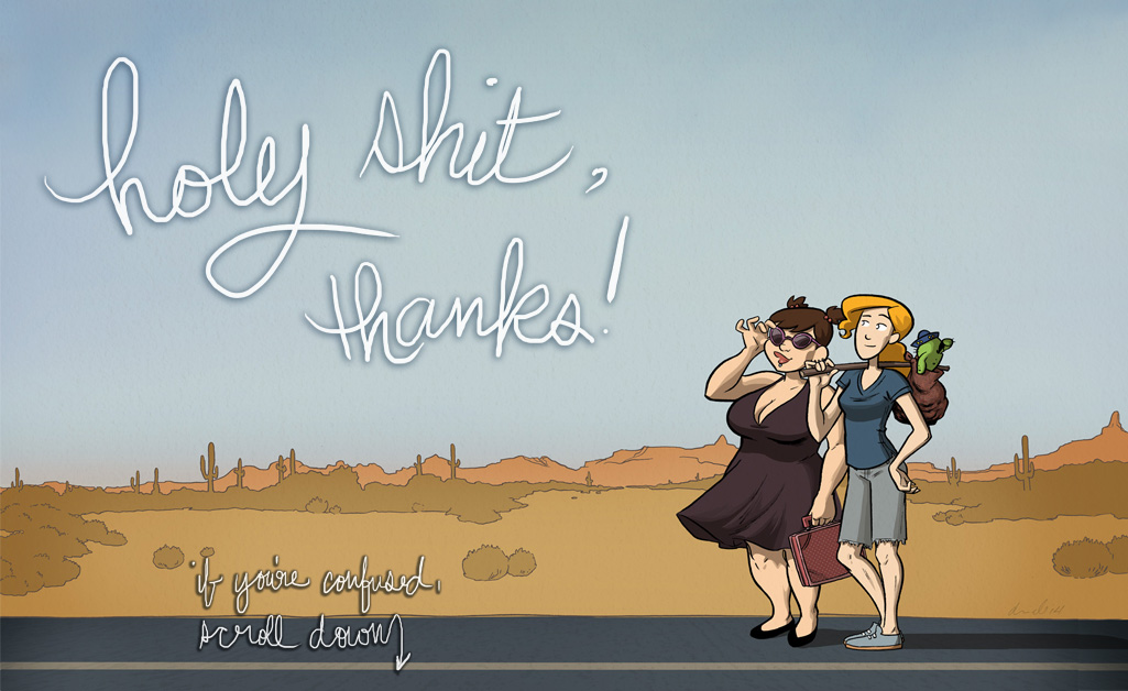 Girls with Slingshots