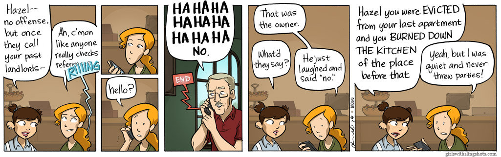 Girls with Slingshots