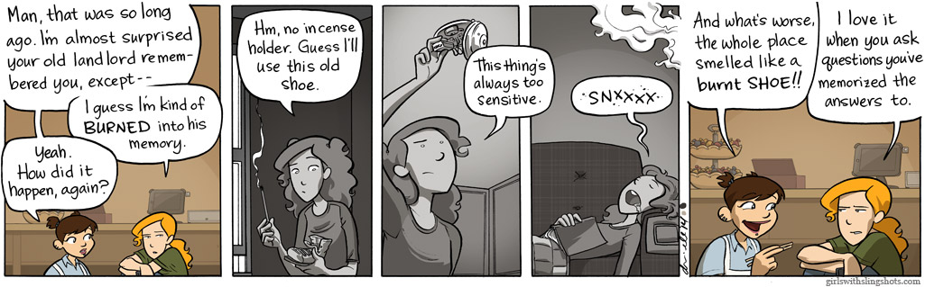 Girls with Slingshots