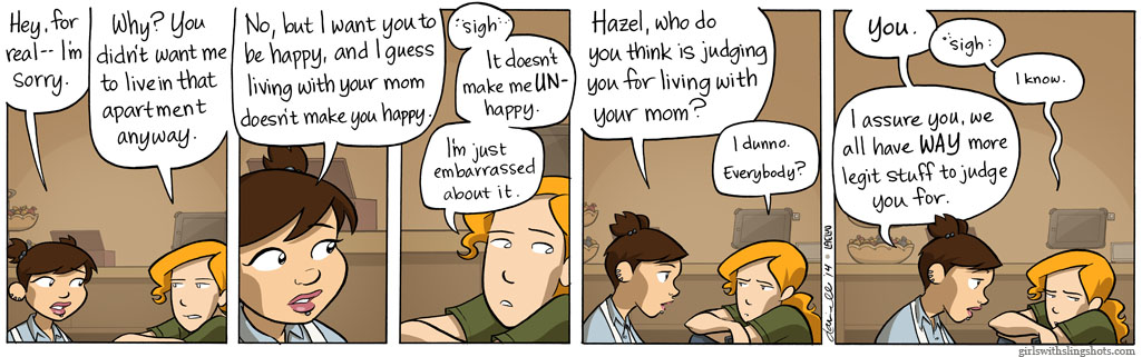 Girls with Slingshots