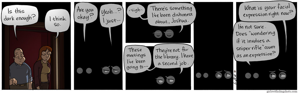 Girls with Slingshots